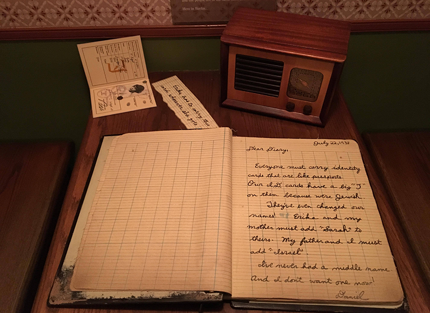 Diary at the Holocaust Museum Diary at the Holocaust Museum