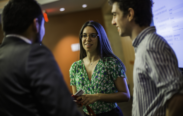 Students communicating on how to address the workplace skills gap