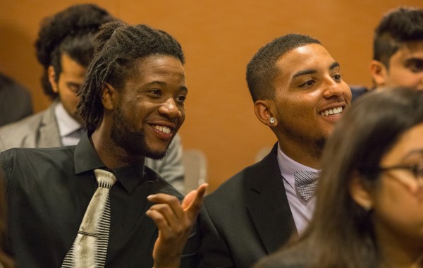 Kamari Hunter on the left, during the Race & the American Presidency SMLS event Kamari Hunter on the left, during the Race & the American Presidency SMLS event