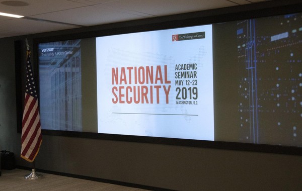 The Washington Center National Security Seminar 2019