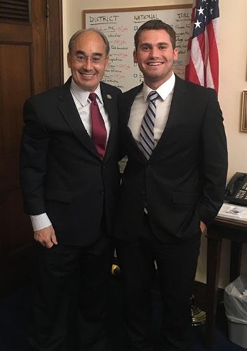 Ray with Congressman Bruce Poliquin of Maine Ray and Bruce Poliquin
